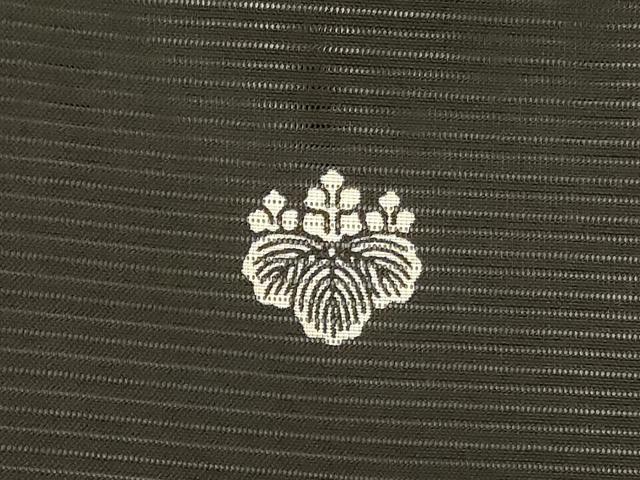 平和屋着物*夏物 黒留袖 絽 花車文 金彩 洗える着物 AABC1844jd