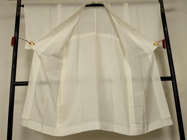 平和屋着物*夏物 長襦袢 絽 生成り色 洗える着物 AABC1845jd
