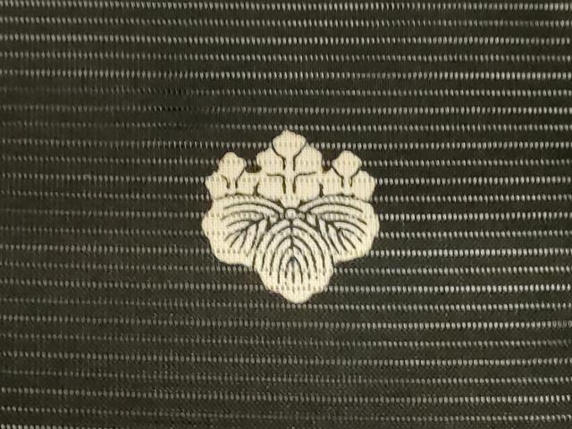 平和屋着物*夏物 黒留袖 絽 駒刺繍 風景舞鶴文 正絹 逸品 AABC1846jd