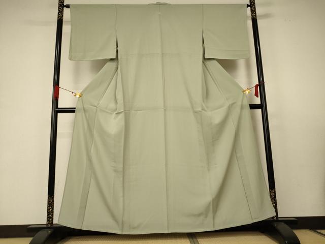 平和屋着物*夏物 色無地 絽 若芽色 正絹 逸品 未使用 AABC1858jd