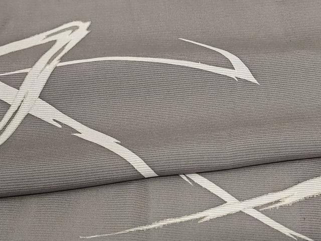 平和屋着物*夏物 訪問着 絽 幾何学文様 正絹 逸品 AABC1860jd