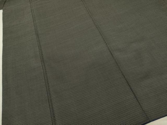 平和屋着物●男性 紬 アンサンブル 亀甲文様 正絹 逸品 AABC1954ck