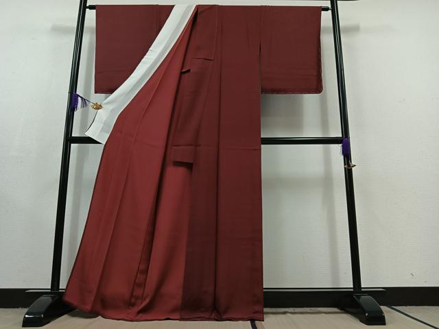 平和屋着物▽江戸小紋 単衣 鮫小紋柄 正絹 逸品 AABC2236jh
