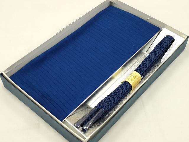 平和屋着物*夏物 和装小物 帯締め・帯揚げセット 芝草花地紋 逸品 未使用 AABC2756ay