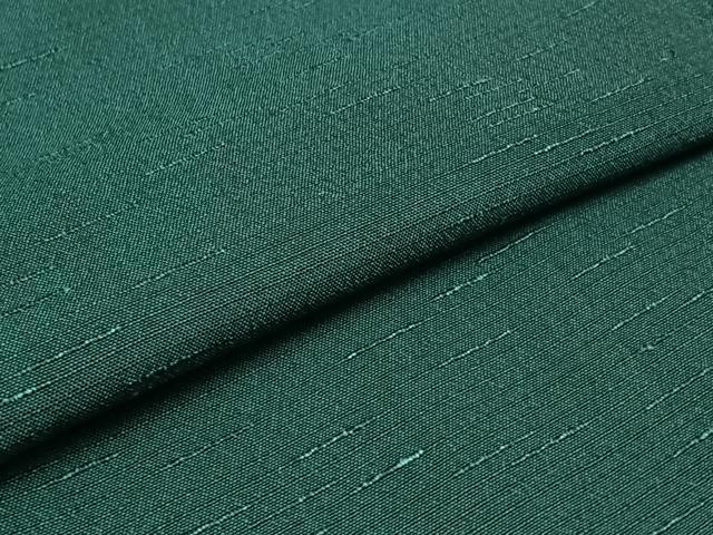 平和屋着物▽上質な紬 単衣 萌葱色 正絹 逸品 AABC3195jh