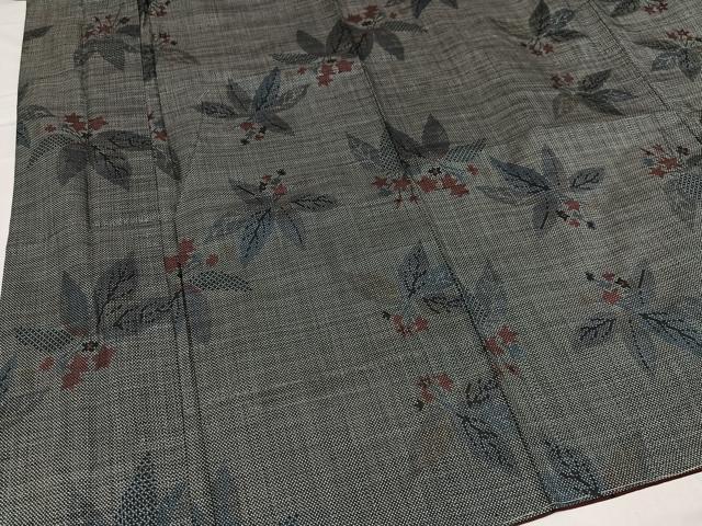 平和屋着物●本場大島紬 一元7マルキ 桐 正絹 逸品 未使用 AABC3359ph