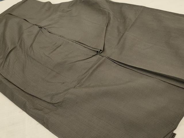 平和屋着物*夏物 男性 行灯袴 縞 正絹 逸品 AABC3445jd