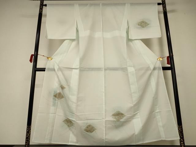 平和屋着物*夏物 訪問着 絽 花唐草文 洗える着物 AABC3488jd
