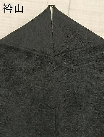 平和屋着物▽塩沢亀甲絣 単衣 110亀甲 幾何学文様 反端付き 正絹 逸品 AABC3739fy