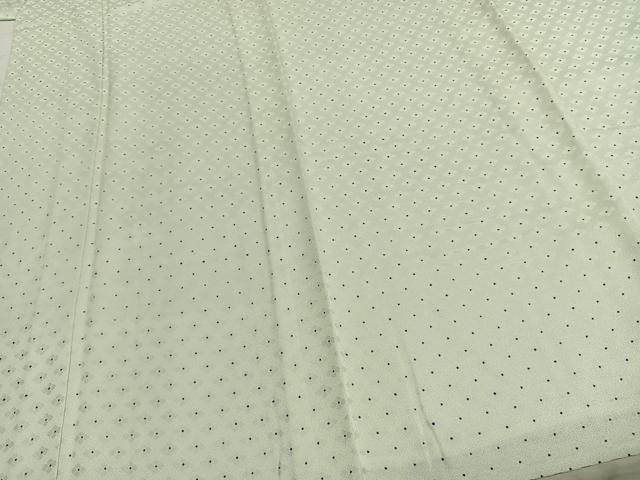 平和屋着物▽上質な小紋 単衣 花尽くし 正絹 逸品 AABC3761fy