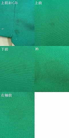 平和屋着物▽訪問着 単衣 幾何学文様 金銀彩 洗える着物 AABC3869fy