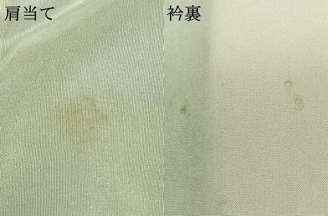 平和屋着物▽上質な小紋 単衣 変わり縞 正絹 逸品 AABC3887fy