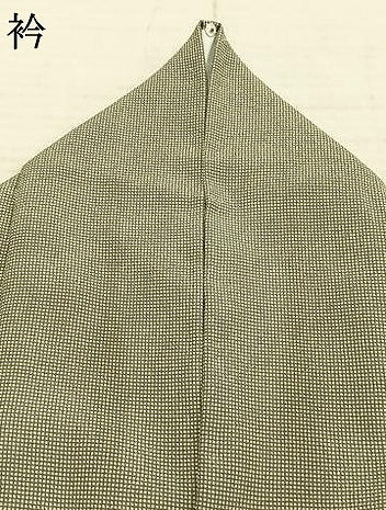 平和屋着物▽江戸小紋 単衣 角通し 正絹 逸品 AABC3991fy