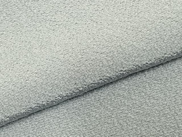 平和屋着物▽上質な色無地 単衣 灰青色 正絹 逸品 AABC4030fy