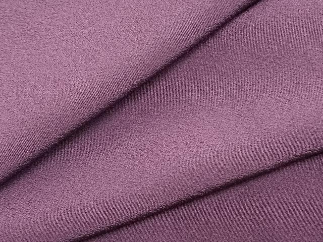 平和屋着物▽上質な色無地　単衣　茄子紺色　正絹　逸品　未使用　AABC4067fy 平和屋着物▽上質な色無地 単衣 茄子紺色 正絹 逸品 未使用