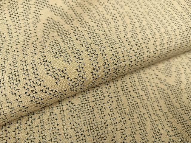 平和屋着物●上質な紬 杢目文 正絹 逸品 未使用 AABC4461ph
