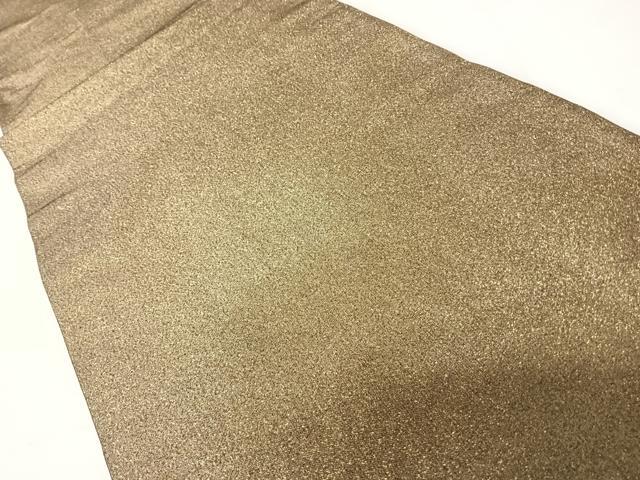 平和屋着物◎全通柄袋帯 霞文 金糸 正絹 逸品 AABC4674yx