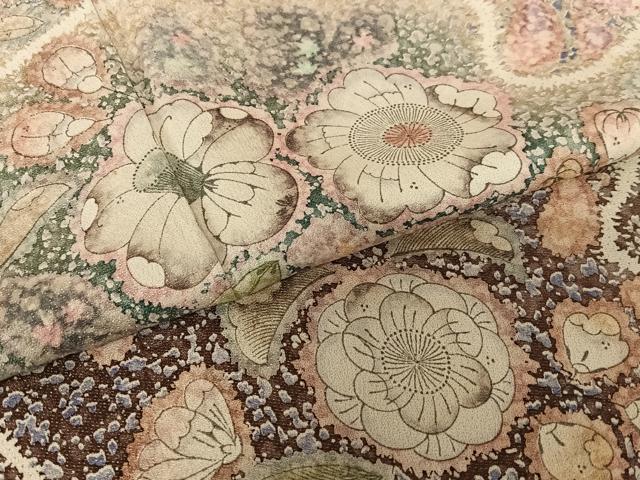 平和屋着物●豪華振袖 辻が花 絞り 暈し染め 金彩 正絹 逸品 AABC4914zg