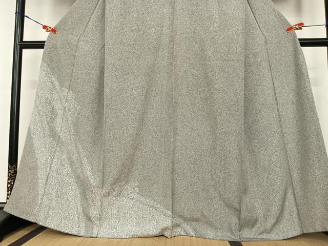 平和屋着物●訪問着 紬地 幾何学文様 正絹 逸品 AABC5102zg