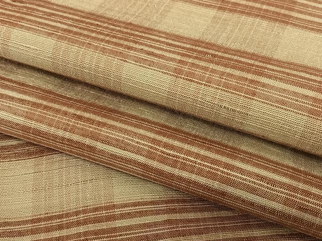 平和屋着物○上質な紬 格子 正絹 逸品 AABC5121zg