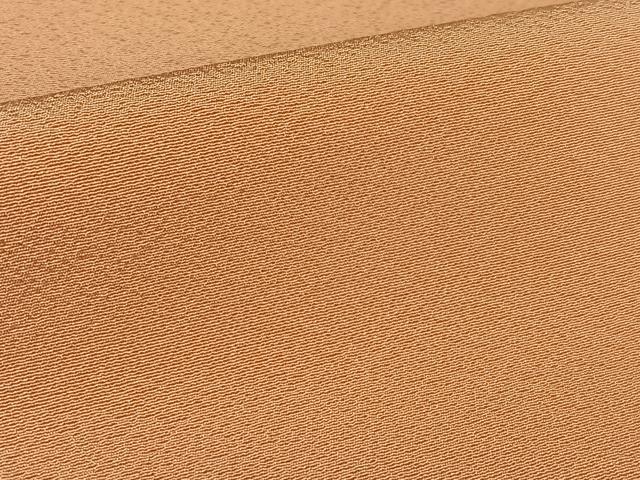 平和屋着物●上質な色無地 甚三紅色 正絹 逸品 AABC5128zg
