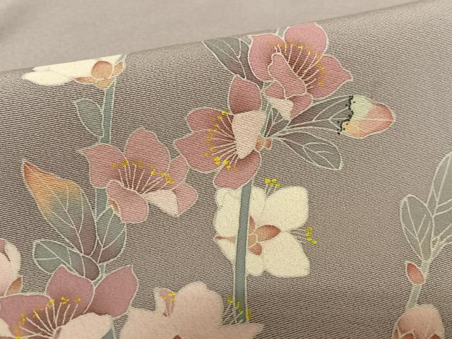 平和屋着物●訪問着 作家物 枝花文 正絹 逸品 AABC5144zg