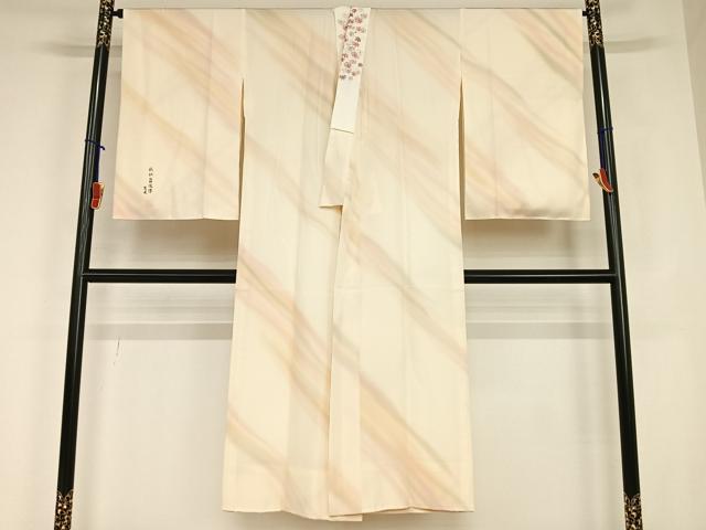 平和屋着物○男性 長襦袢 無双仕立て 風景樹林文 洗える着物 DAAZ7442ud