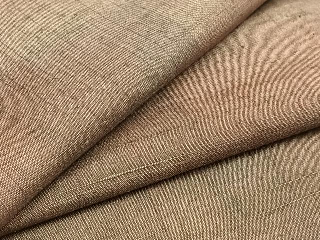 平和屋着物▽上質な紬 単衣 市松文様 三越扱い 正絹 逸品 AABC6191jh