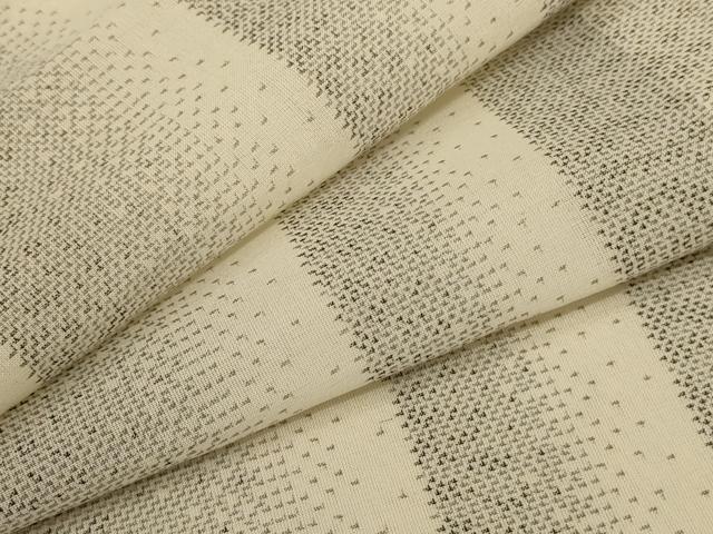 平和屋着物*夏物 本場大島紬 白大島 夏大島 縞 正絹 逸品 AABC6886jd