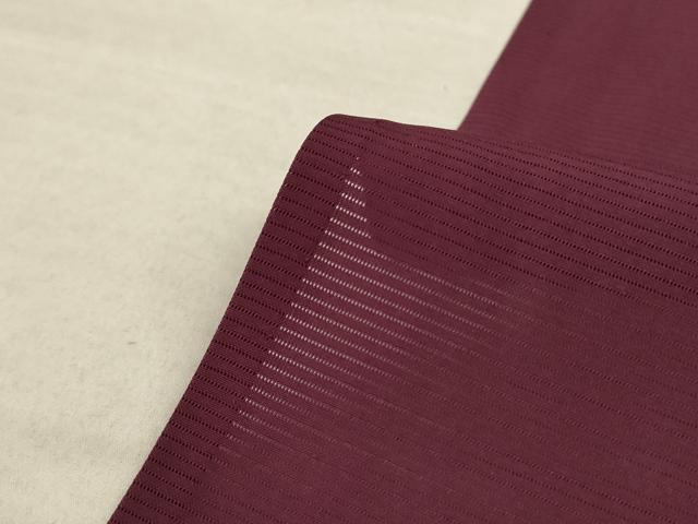 平和屋着物*夏物 色無地 絽 紫鳶色 正絹 逸品 AABC6931jd