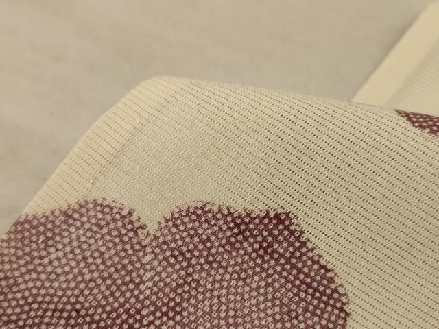 平和屋着物*夏物 小紋 絽 花間道 正絹 逸品 AABC6947jd