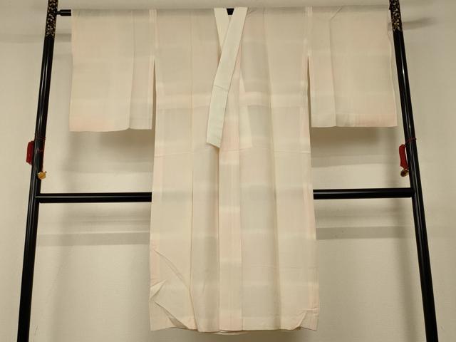 平和屋着物*夏物 長襦袢 変わり絽 市松文様 正絹 逸品 AABC6995jd