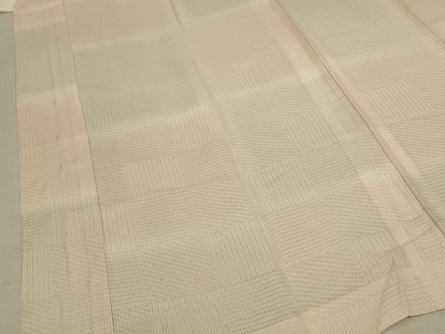 平和屋着物*夏物 長襦袢 変わり絽 市松文様 正絹 逸品 AABC6995jd
