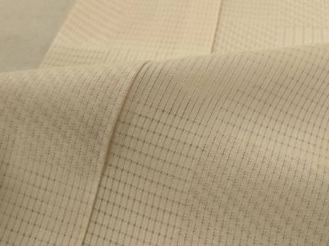 平和屋着物*夏物 長襦袢 変わり絽 市松文様 正絹 逸品 AABC6995jd