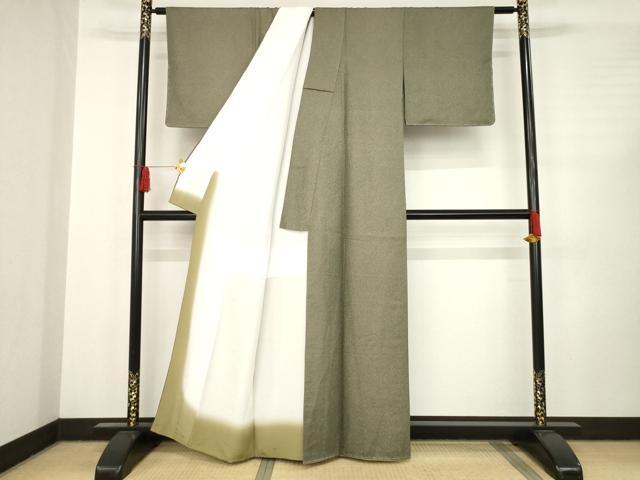 平和屋着物●江戸小紋 鮫小紋柄 正絹 逸品 AABC8102ck