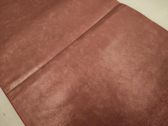 平和屋着物◎六通柄袋帯 霞文 ワンポイント刺繍 正絹 逸品 AABC8492dt