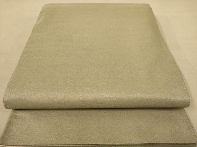 平和屋着物◎両面 太鼓柄袋帯 草花文 金銀糸 正絹 逸品 AABC8545dt