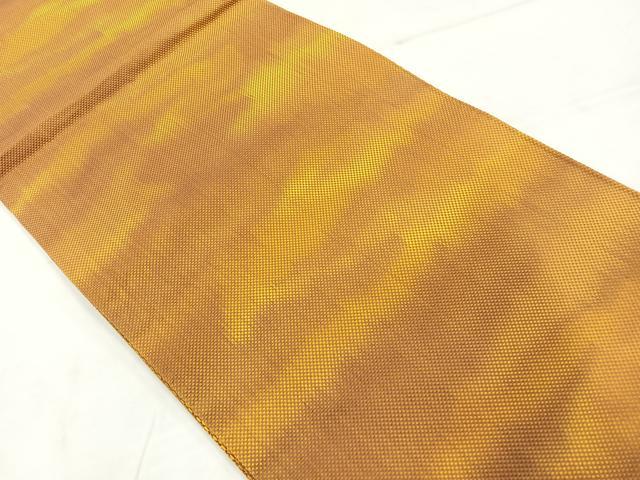 平和屋着物◎本場筑前博多織 全通柄袋帯 霞文 正絹 逸品 AABC8806uk
