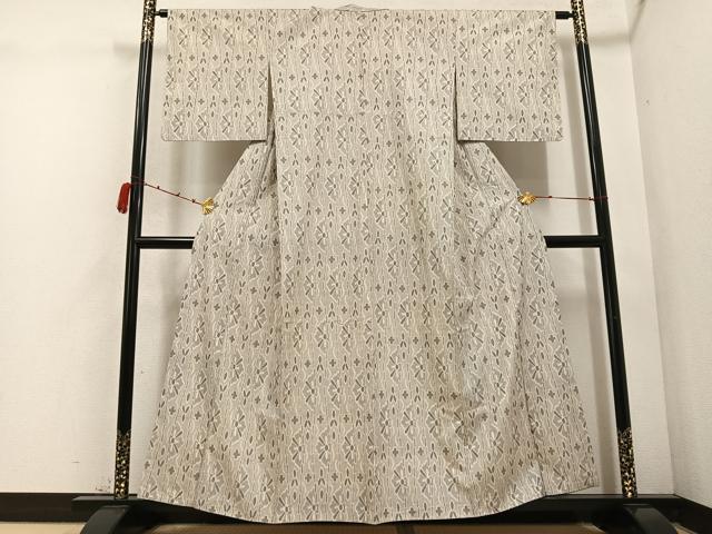 平和屋着物●上質な紬 花間道 胴抜き仕立て 正絹 逸品 AABC9333ph