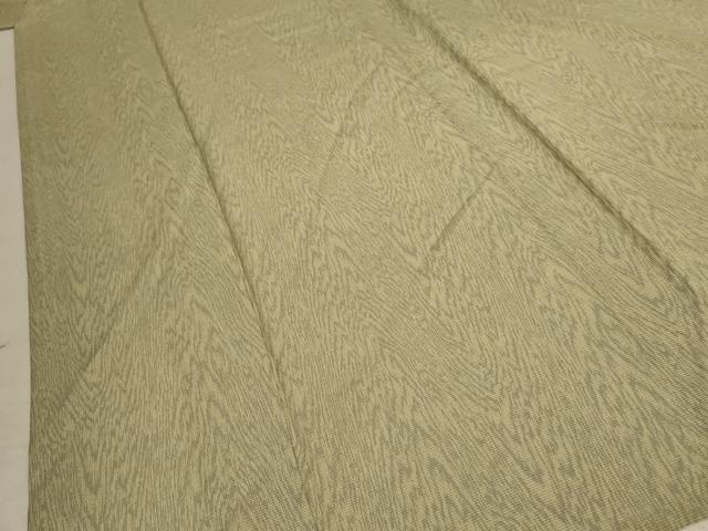 平和屋着物*夏物 小紋 絽 杢目文 正絹 逸品 AABC9383jd
