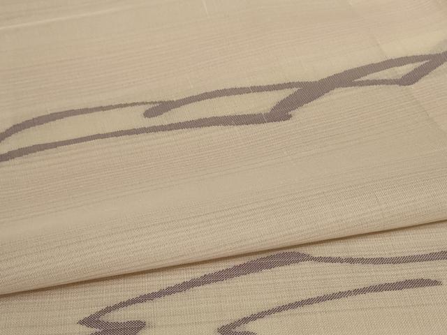 平和屋着物*夏物 小紋 紗 流水文 正絹 逸品 AABC9389jd