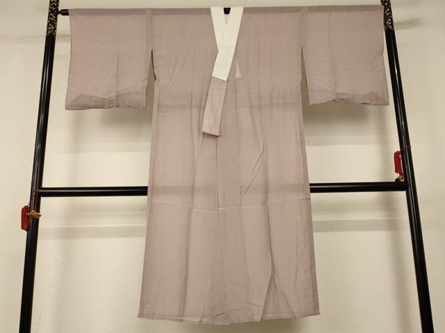 平和屋着物*夏物 長襦袢 絽 胡桃染色 正絹 逸品 AABC9395jd