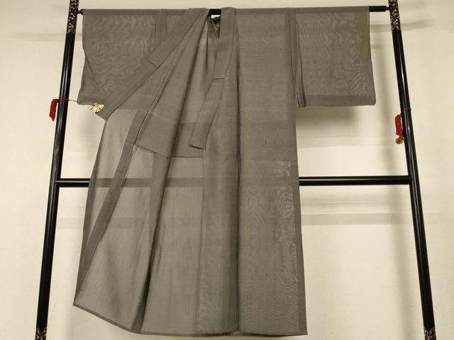 平和屋着物*夏物 男性 紗紬 霞文 正絹 逸品 AABC9420jd