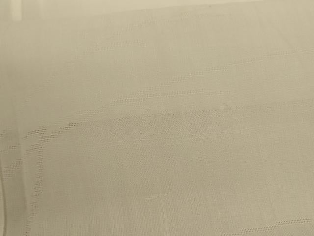 平和屋着物*夏物 長襦袢 紗 鳥の子色 麻 逸品 AABC9434jd
