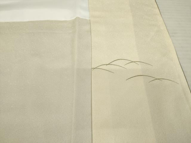 平和屋着物●訪問着 光琳菊 暈し染め 金彩 正絹 逸品 AABC9457ck