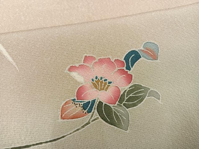 平和屋着物●訪問着 友禅 枝花文 暈し染め 正絹 逸品 AABC9677ph