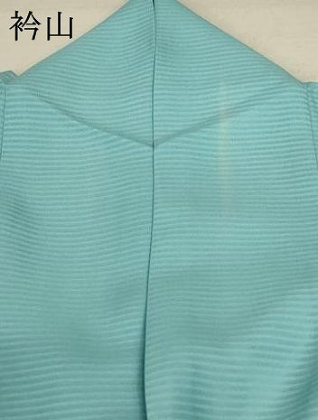 平和屋着物*夏物 無地絵羽訪問着 絽 芝紋紗 青竹色 正絹 逸品 AABC9876jd