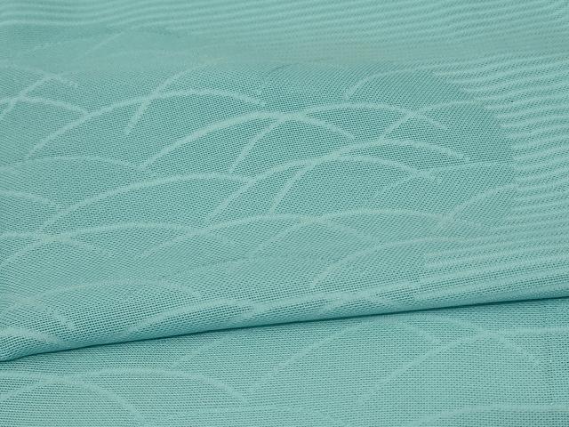 平和屋着物*夏物 無地絵羽訪問着 絽 芝紋紗 青竹色 正絹 逸品 AABC9876jd