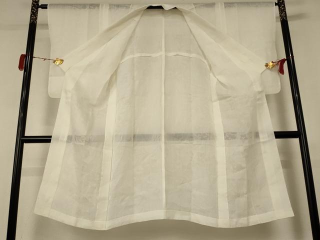 平和屋着物*夏物 長襦袢 鳥の子色 麻 逸品 AABC9897jd