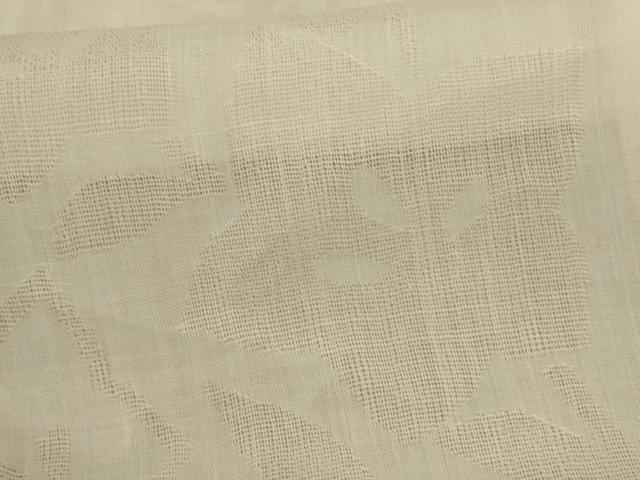 平和屋着物*夏物 長襦袢 鳥の子色 麻 逸品 AABC9897jd